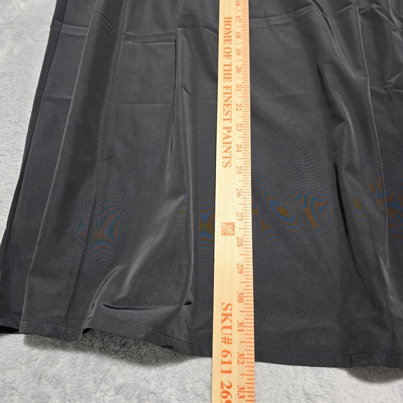 J.Crew Women Medium Black Knit Mixy Dress Off-the-Shoulder Long Sleeve Pockets - Picture 3 of 8